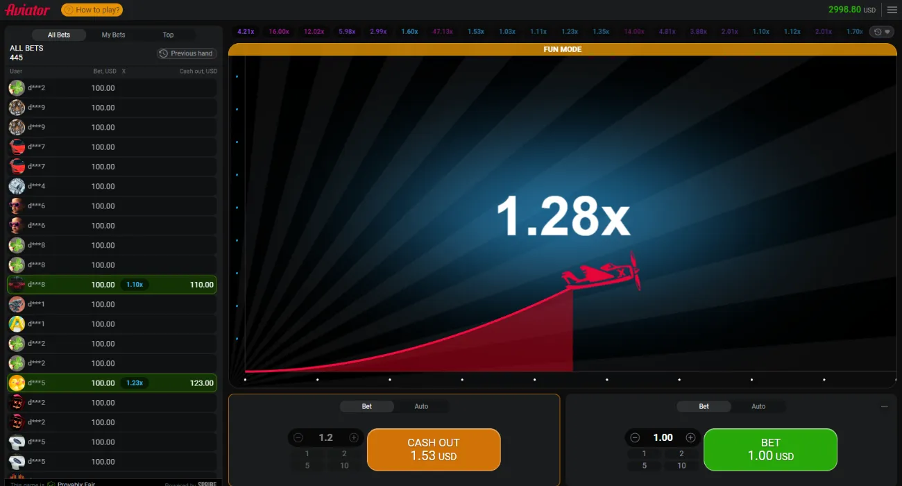 A closer look at the Aviator interface and design