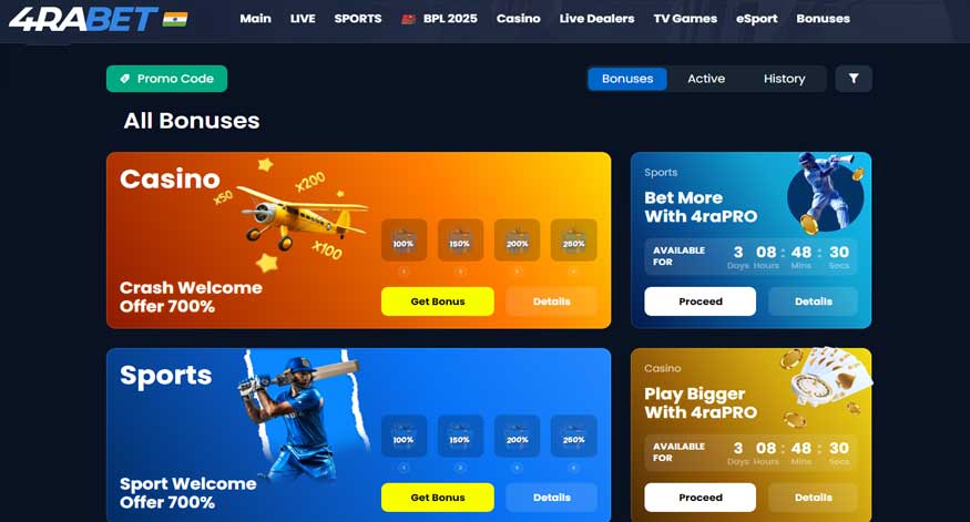 online casino promotions
